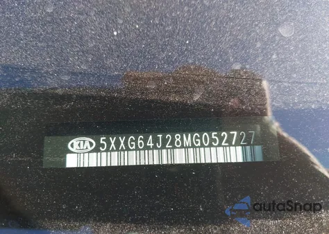 2021 Kia K5 Gt-Line z USA, uszkodzony, nr VIN 5XXG64J28MG052727